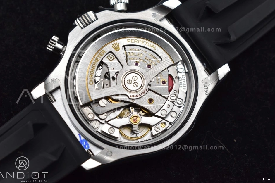 Best Daytona HighPerformance on V6 1:1 Dial SH4131 (Weighted) 811 Strap QF Gray Edition Oysterflex Black 126519 0815